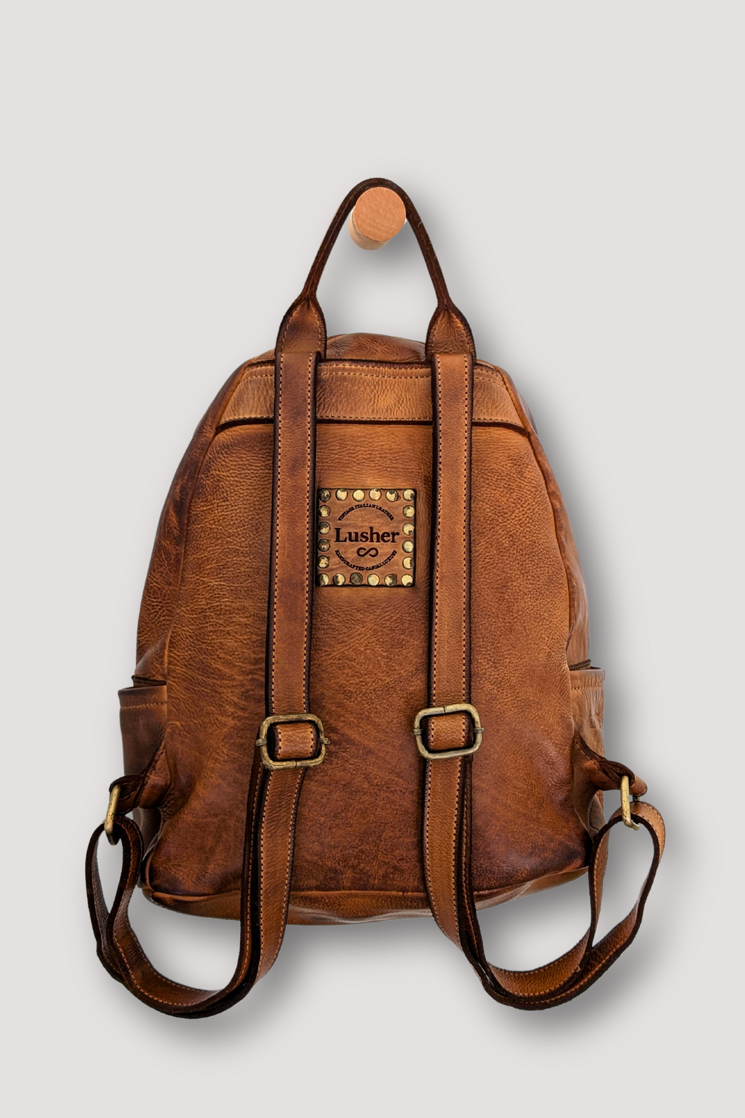 Explorer Backpack - Cognac Rocks