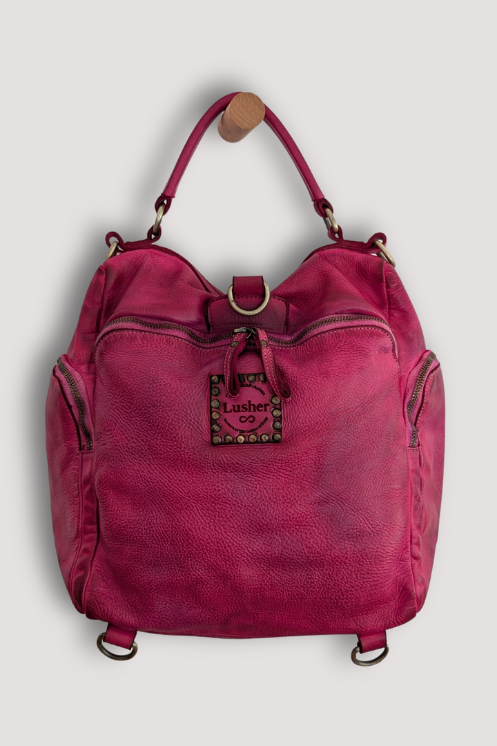 Quest Backpack Purse - Stoned Fuchsia - Second Sale  - One Left!