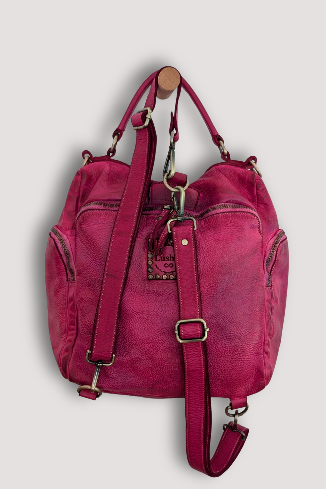 Quest Backpack Purse - Stoned Fuchsia - Second Sale  - One Left!