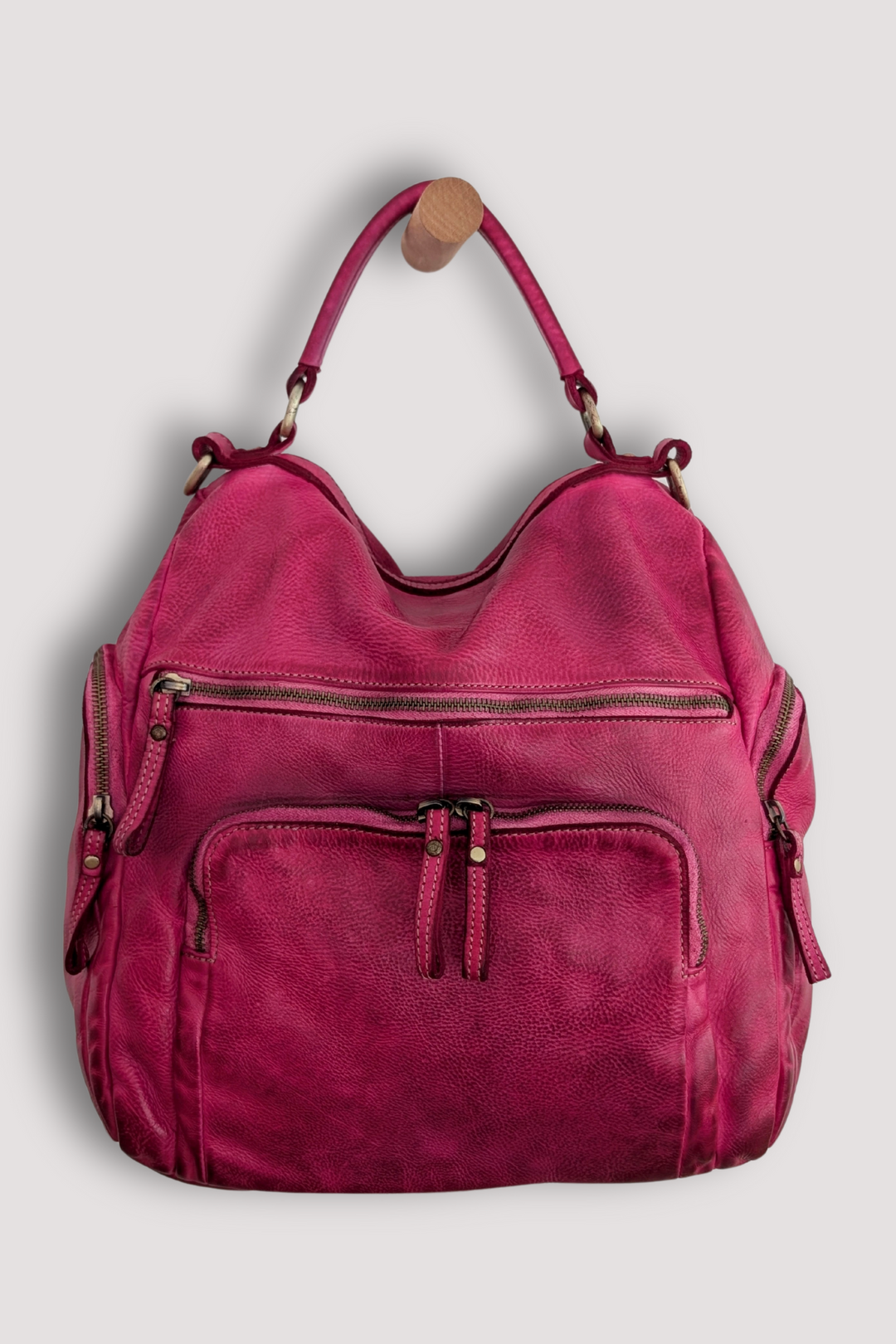 Quest Backpack Purse - Stoned Fuchsia - Second Sale  - One Left!