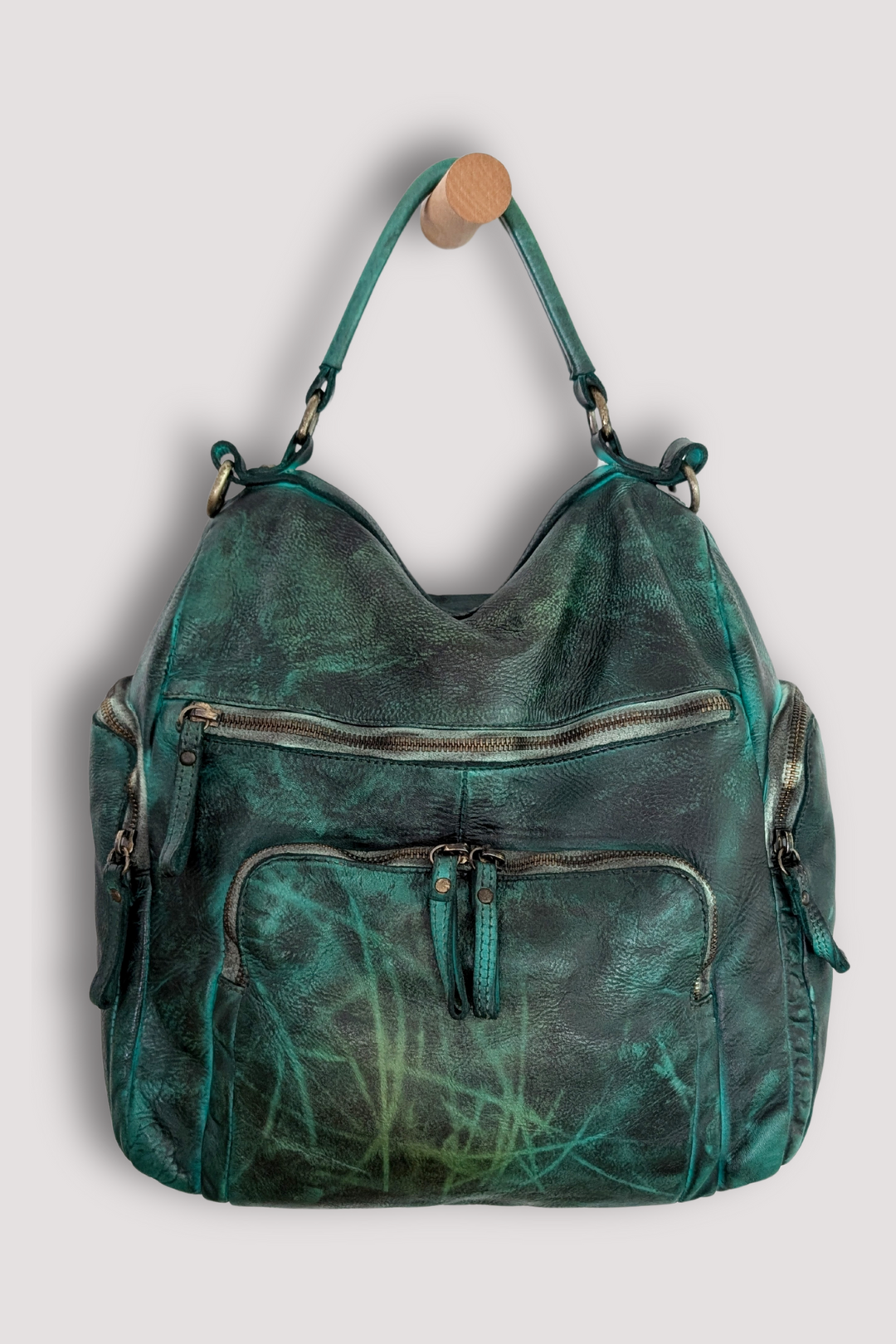 Quest Backpack Purse - Gold Green - Limited Edition