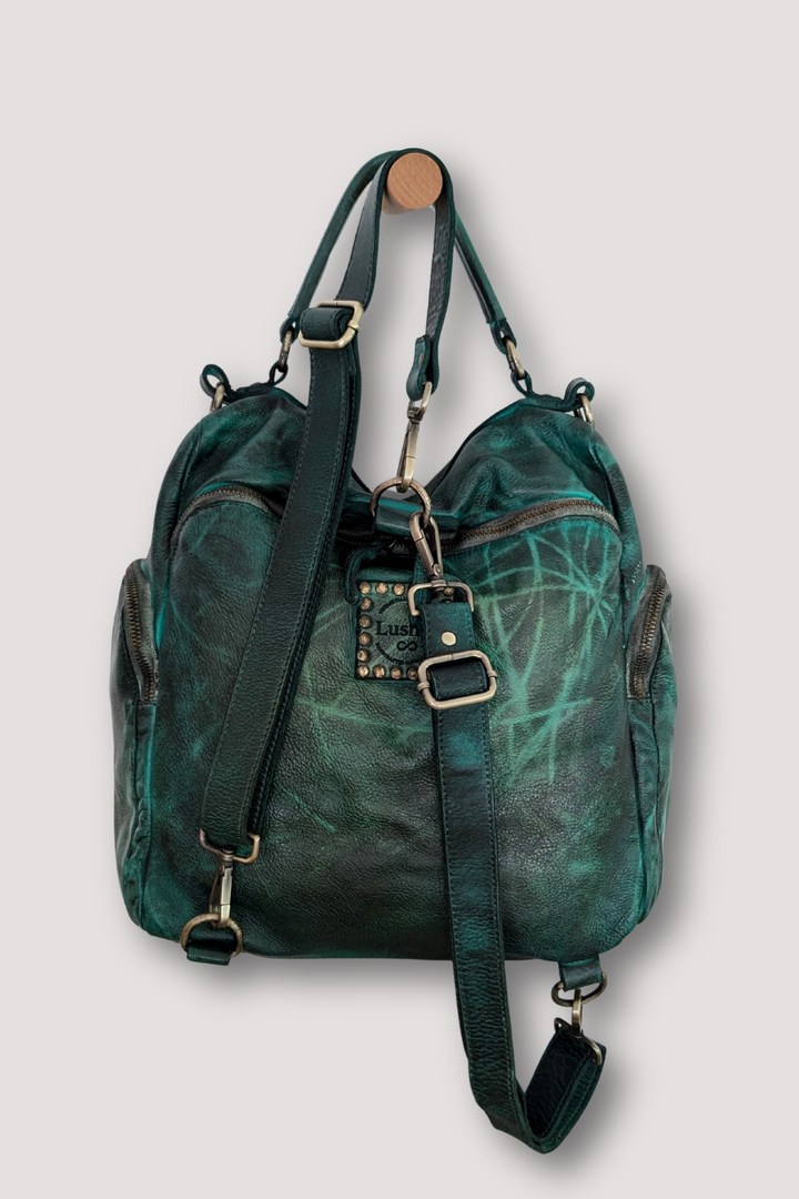 Quest Backpack Purse - Gold Green - Limited Edition